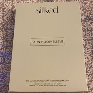 Satin pillowcase